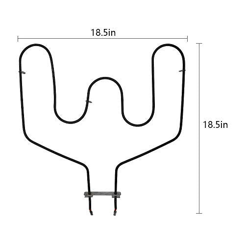 AMI PARTS WB44T10011 Oven Bake Element Replacement for GE Ken-more Oven JBP68DM1WW, JBP78WB1WW, JBP78AB2AA, JCBP35BJ2BB Repalce WB44T10059, 820921, AP2030997, PS249286, EAP249286