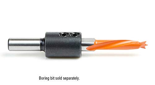 Amana Tool - 47638 10mm Shank Dowel Drill/Boring Bit Adapter for CNC Standard Collet/Tool 1/2 Inch Shank x 10mm Inner Dia
