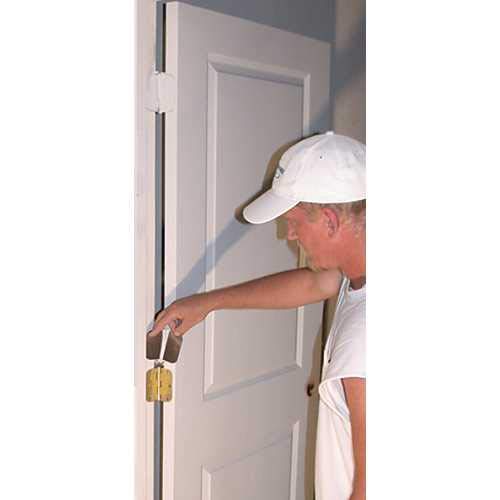 Hinge-Mag Magnetic Door Hinge Masking Shields for Painting - 3.5" for Residential Doors - 50-Pack