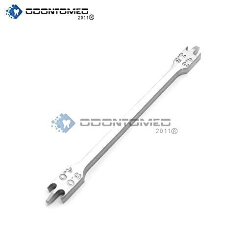 OdontoMed2011® BRACKET HEIGHT GAUGE 3.5MM-5MM 018 ALUMINIUM DENTAL GAUGE