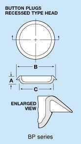 BP1/2 100 Count Premium Plugs 1/2" or .5 Plug for use in PDR Top Secret P.D.R.