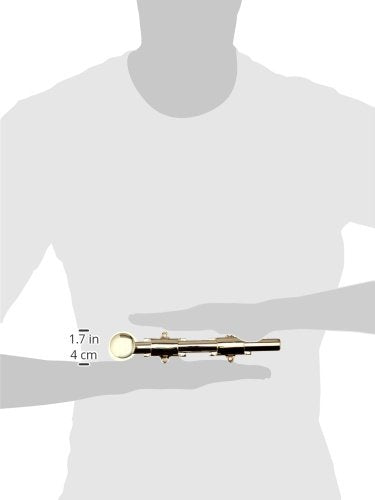 Deltana 8SB003 HD Solid Brass 8-Inch Surface Bolt 8" Length Lifetime Polished Brass