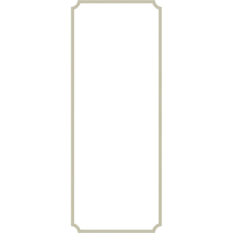 28"W x 72"H Large Classic Panel Moulding Kit (Single Panel) 28"W x 72"H Single