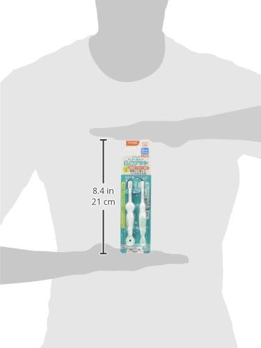 Combi teteo First-time tooth brushing Baby toothbrush STEP 3 (Estimated number of teeth: 9 or more) For practicing brushing your back teeth by yourself - NewNest Australia