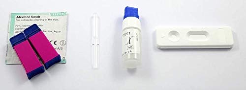 Rapid & Highly Accurate Gluten Sensitivity Easy to Use Testing Kit for Celiac Disease - Allergy Detection