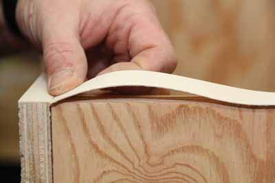 Edge Supply Alder 3/4 inch X 250 ft Roll, Wood Veneer Edge Banding Pre glued, Iron on with Hot Melt Adhesive, Flexible Wood Tape Sanded to Perfection. Easy Application, Made in USA