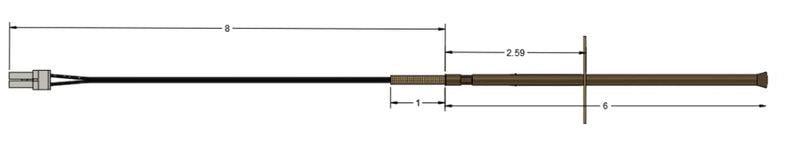 Replacement Frigidaire 316217002 Oven Temperature Sensor Probe, 12 Month Warranty, USA Product Support