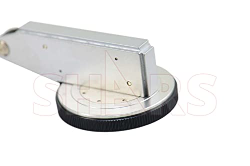 Shars 0.008" Large Face Dial Test Indicator, .0001" Graduation, 1.5" Face Diameter 303-3210 P] White .008" x .0001" 303-3210