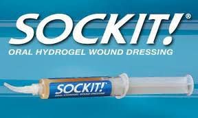 SOCKIT Gel 10g Syringe with 10 Chevaux Brand Applicator Sticks (1 Syringe, 10 Applicators)