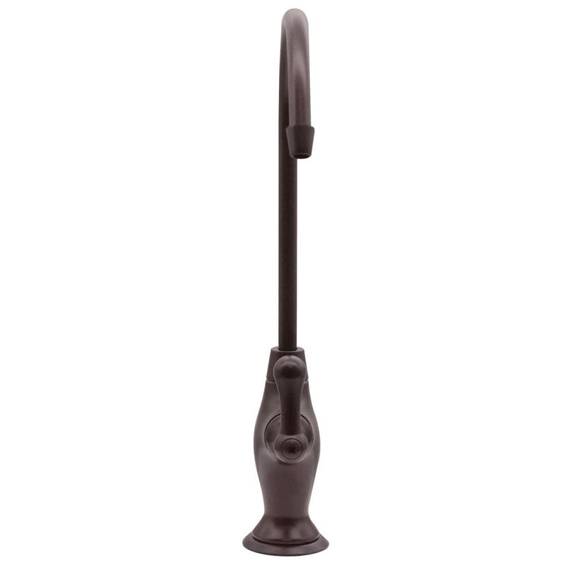 Westbrass D2033-NL-12 10" Classic 1-Lever Handle Cold Water Dispenser Faucet, Oil Rubbed Bronze