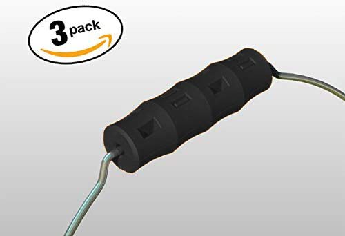 Ergonomic Replacement Bucket Handles (3 Pack) - BLACK