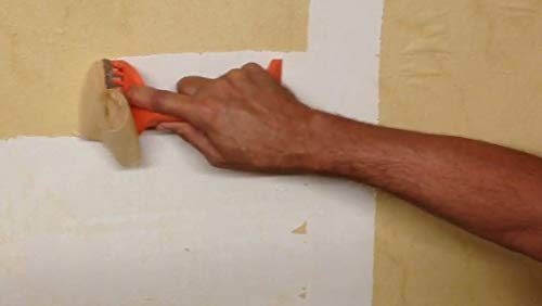 WP Chomp Wallpaper Scorer Remover Tool: with Hardened Steel Wheels 52014 Amber