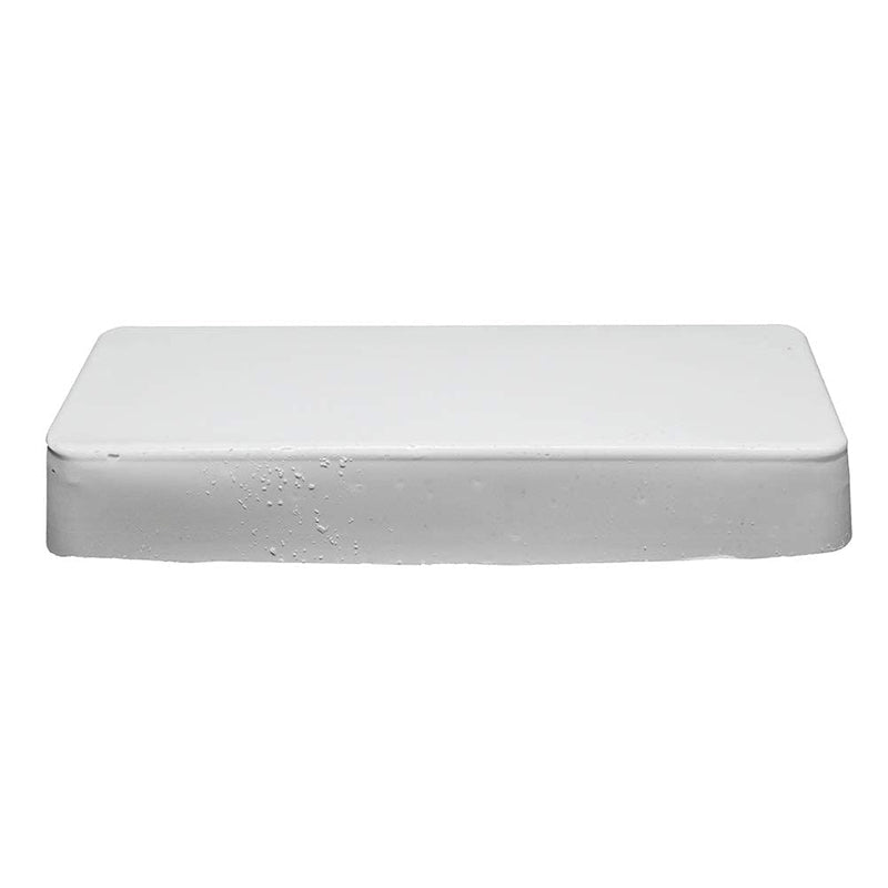 Benchmark Abrasives Buffing Compound for Polishing Removing Scratches on Soft Metals Aluminum Gold Silver Copper Ferrous Non-Ferrous Materials, 1 Pound Bar (White Rouge) White Rouge