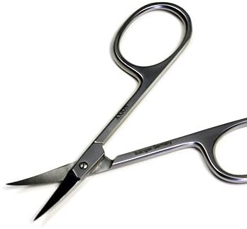 Made In Germany, Solingen Axion Eyebrow/Prep Scissors High Grade Smoke Finish # slg008990fba - NewNest Australia