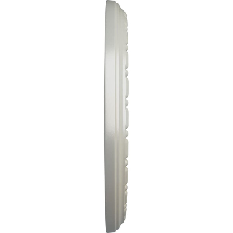 Ekena Millwork CM16MDFBS 16 1/2"OD x 1 1/2"P Medea Ceiling Medallion, Flash Blue Flash Blue (Metallic Series)