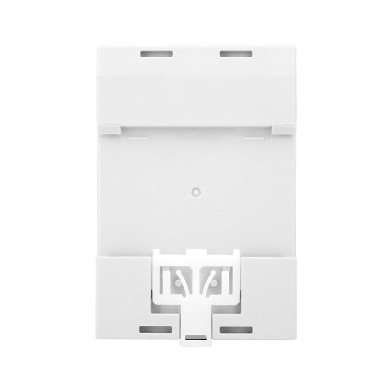 6 in 1 Single Phase Energy Meter Din Rail Electricity Usage Monitor AC 40-300V 100A Voltmeter Ammeter Watt kWh Frequency Power Meter External CT 110V