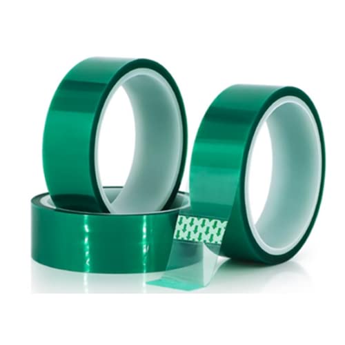 MWRF Source Green High Temp Powder Coating Tape (4" x 72 Yards) 1 4" x 72 Yards