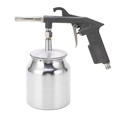 Sand Blaster,Sand Blasters,Sandblaster,Handheld Sandblaster Aluminium Alloy Air Sand Blaster Gun Set Spray Gun Blasting Machine with 750CC Pot
