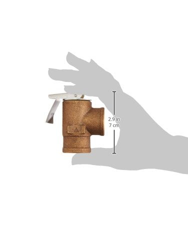 Watts 0342691 30 PSI Pressure Relief Valve, Bronze, 3/4" 335 M2-030
