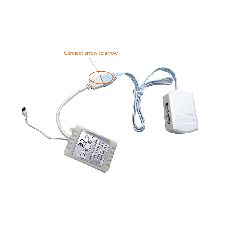 1.5w White LED Mini Surface Mounted Light Jewelry Cabinet Lamp Spotlight Ac85-265v (Pack-4pc, Colorful) Pack-4pc, Colorful