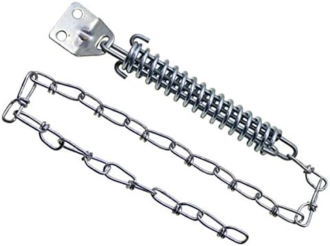 Wright Products V11 Steel Screen and Storm Door Chain Stop-Absorbs Shock from Wind, Zinc