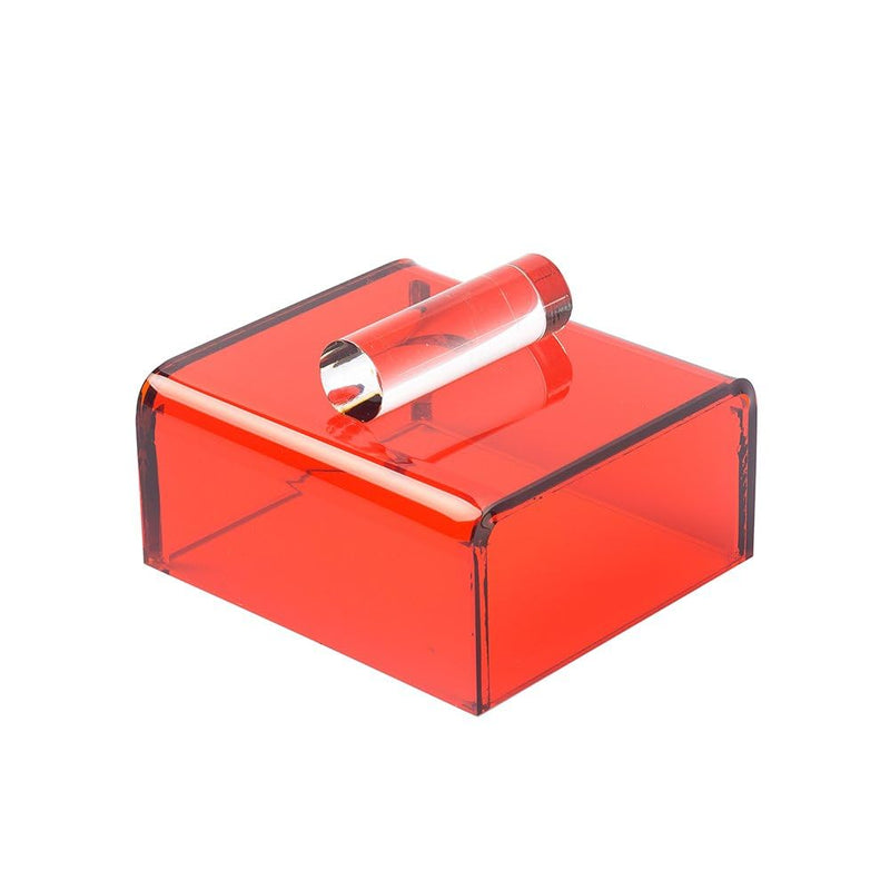 Dental Curing Light Protector Box Orange Ultraviolet Shield Cover Box with 2 Size (Small) Small