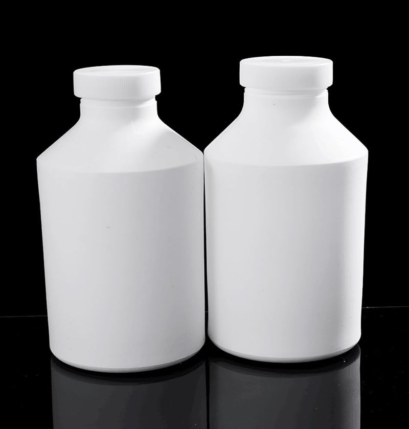 PTFE Reagent Storage Bottles, Lab Acid and Alkali Resistant, Large/Small Diameter Bottleneck, Acid And Alkali Resistant PTFE Bottles (Large Diameter Bottleneck, 200, Milliliters) Large Diameter Bottleneck 200 milliliters