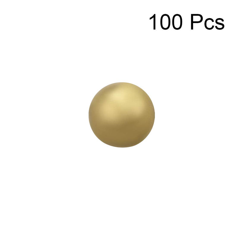 uxcell 5/32-inch Precision Solid Brass Bearing Balls 100pcs