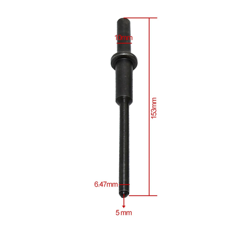 Pneumatic Roll Pin Punch Set 3/16" to 1/2" Pneumatic Pilot Punch .401" | Air Hammer Pilot Punch 153mm Bolts Long Pins For Removing Roll Pins Hollow Tension Pins