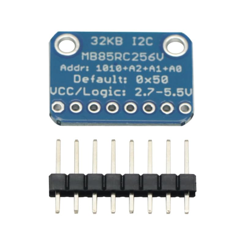 1Pcs I2C MB85RC256V for FRAM Breakout Board Memory MB85RC256V IC I2C Non-Volatile 2.7-5.5V for IoT Sensor Portable Wearable iot Device