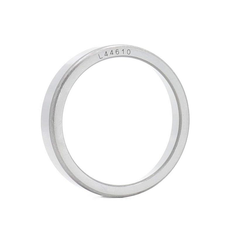 2 Set Fits for 1'' Axles Trailer Wheel Hub Bearings Kit, L44643/L44610,1.000" ID, 1.980" OD, 0.580" Width，12192TB Seal OD 1.980'',Dust Cover and Cotter Pin.
