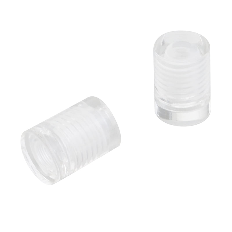 Antrader 8Pcs Clear Standoffs, 1/2" x 1/2" Acrylic Standoff Screws, Wall Sign Standoff Mounting Hardware,Advertising Glass Standoff Nail 1/2" x 1/2" (13 x 13mm)