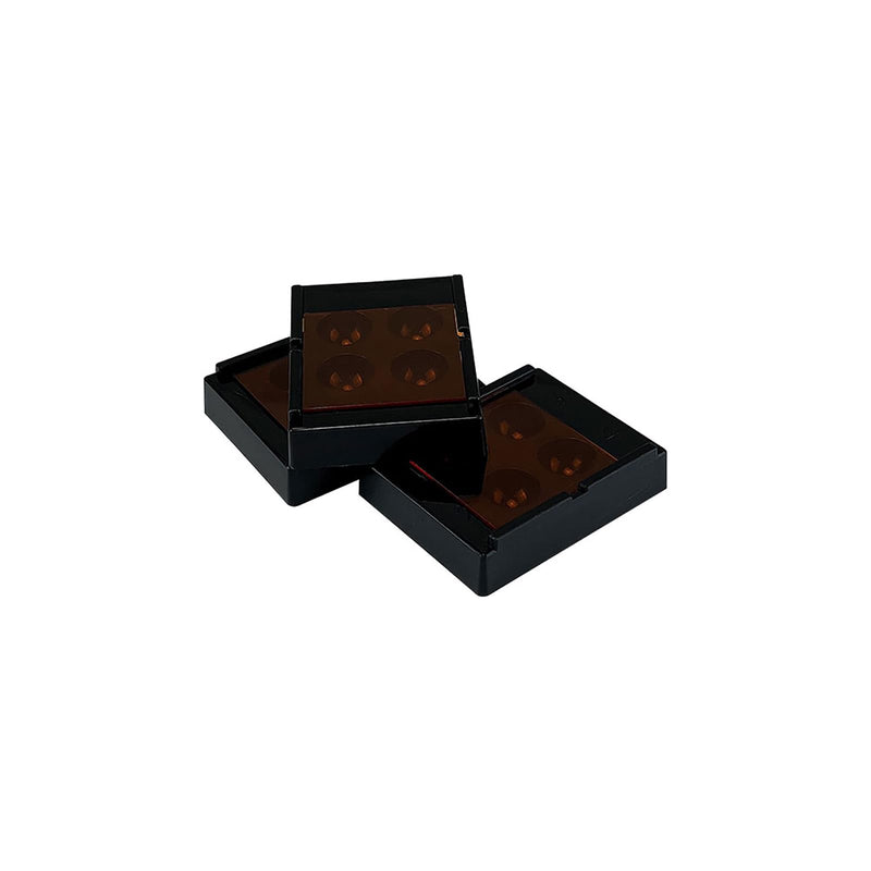 4 Holes Dental Veneer Storage Box, YOUYA DENTAL 5PCS Teeth Patch Shading Light Storage Case Membrane Dentistry Tooth Denture Patch Box Retainer Molar Box Denture Retainer Molar Box Protector Container 5PCS Dental Veneer Storage Boxes