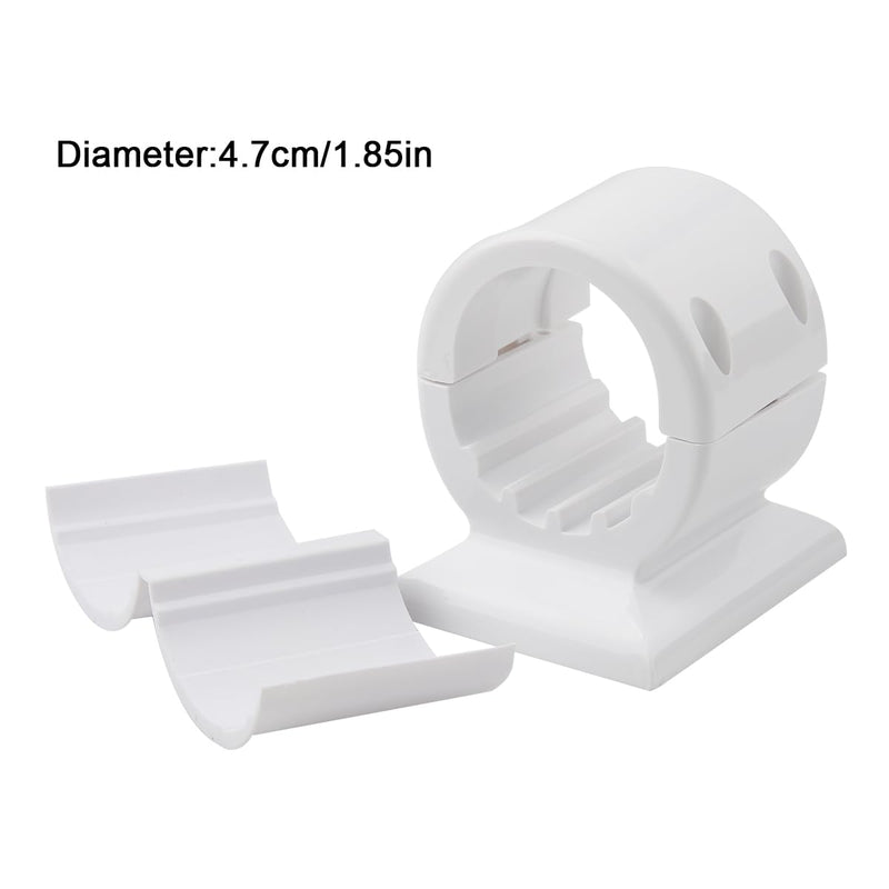 Dental Chair Tissue Box Flexible Fixation On Chairs for Use in Clinics, Hospitals, and Homes （White Type）