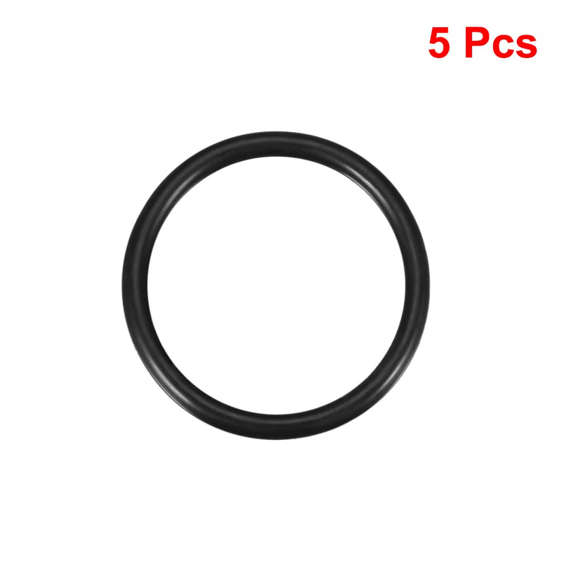 uxcell Nitrile Rubber O-Rings 65mm OD 55mm ID 5mm Width, Metric Sealing Gasket for Automotive Machine Plumbing, Pack of 5 55mmx65mmx5mm