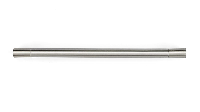 Richelieu Hardware BP527224195 Avellino Collection Center, Contemporary Cabinet Pull, 8 13/16 in, Brushed Nickel (Pack of 2) 1 Count (Pack of 2)