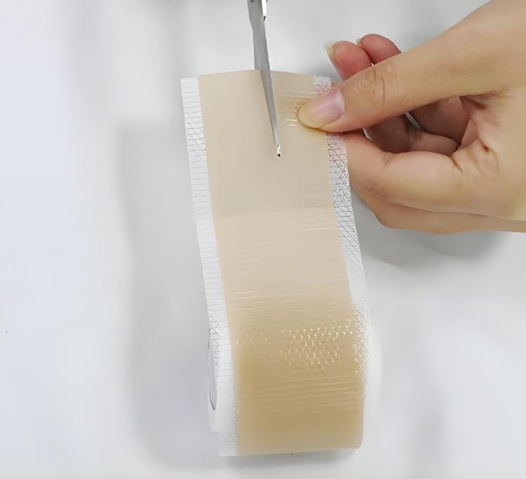 Silicone Scar Sheets Roll (1.6” x 59” - 1.5M) | Medical Grade Scar Tape for Surgery, C-Section, Burns & Keloids | Reusable Silicone Scar Strips | Professional Scar Treatment for Acne, Surgical Scars