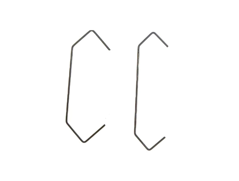 50PCS Silver Powder Coating V-Hook V-Shaped Hook, 4 "Long .062 V-Shaped Leg Length Spring Steel (4 "Long .062 V-Shaped Leg Length 0.75 ") 4 "Long .062 V-Shaped Leg Length 0.75 "