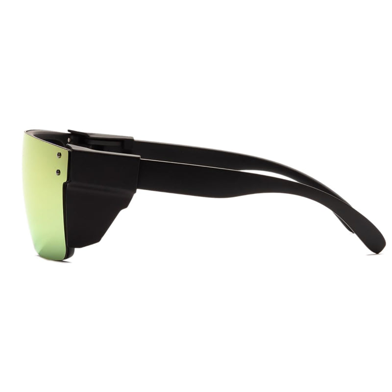 UV400 Polarized Safety Sunglasses – ANSI Z87.1 Certified, Anti-Glare, Shatterproof, UV Protection Sunset Mirror