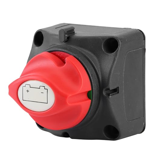 aqxreight 12V Battery Isolator Master Disconnect Switch,Dual-Level Cut-Off for RV, Yacht & Marine Applications – Heavy-Duty 250A Rated, IP67 Sealed, OEM-Ready Replacement