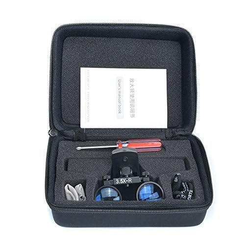 3.5X R Binocular Medical Surgical Glasses Loupes Magnifier DY-110