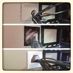 iMBAPrice Dual Gang (2-Gang) Low Voltage Mounting Bracket - Black (Pack of 2) 2 Gang