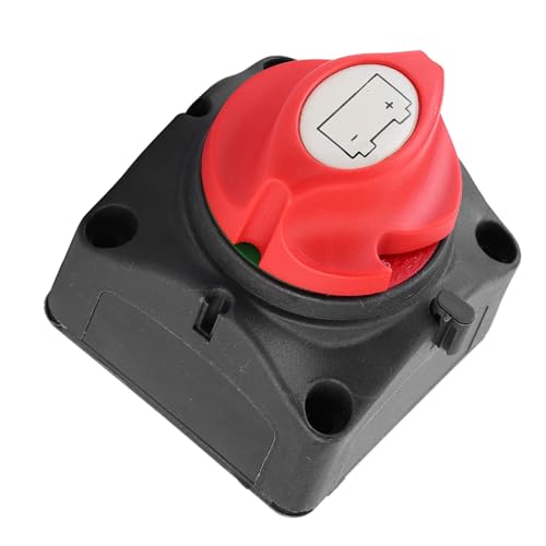 aqxreight 12V Battery Isolator Master Disconnect Switch,Dual-Level Cut-Off for RV, Yacht & Marine Applications – Heavy-Duty 250A Rated, IP67 Sealed, OEM-Ready Replacement