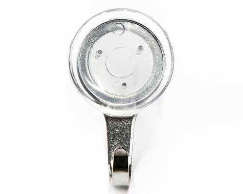 Daiichi Steal Works 3-pin hooks. For use on drywall, vaneers, wood. 2-piece set, clear. 00493360-001 Pack of 2