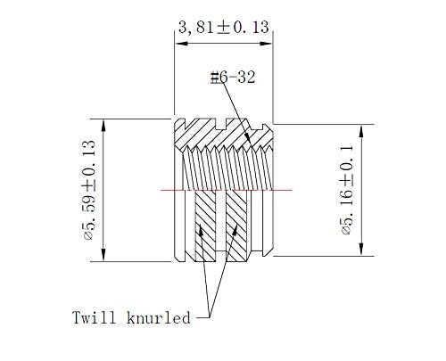 [initeq] #6-32 Threaded Heat Set Inserts for 3D Printing (50, Short) 50