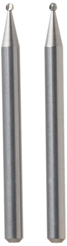 Dremel 106 Rotary Tool Accessory Engraving Bit- Perfect for Wood, Plastic, Linoleum, and Soft Metals 2-Piece 1/16" Ball