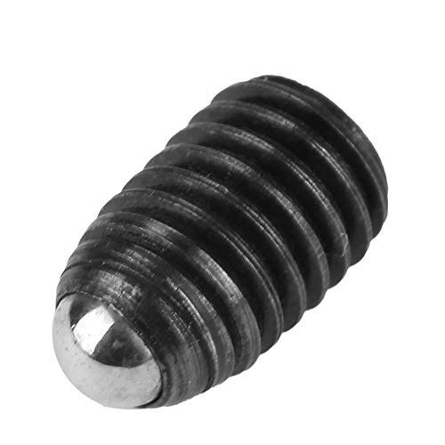 10pcs M8 Carbon Steel Ball Screws, Spring Plunger Set, Hexagonal Socket Ball Plunger M8 * 12 (M812) Screws Fastening Parts Screw Multiple Spring Balls Plunger Flanged Ball Spring ball nut screw （M812）