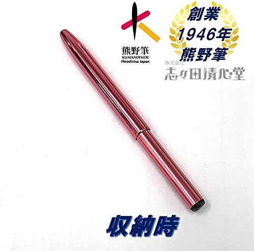 Shishida Seishindo Kumano Brush, Auto Lip Brush, 100% Natural Horse Hair, Kumano Certified, 661 - NewNest Australia
