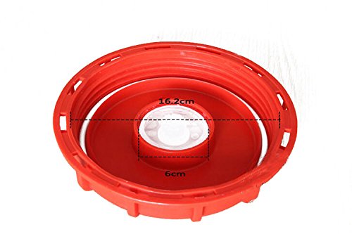 Heavy Duty - Universal - IBC Water Tank Cap - Reservoir Vented Schutz Respiratory Cover Lid Cap - fits Gallon Horizontal Polyethylene Reservoir Water Tank Wheeler Tote Tank Torque Spot Sprayer Tank