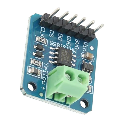 Garosa K Type Thermocouple Module, Digital SPI Temperature Sensor with 14 Bit Resolution 3 to 5V DC Input 200℃ to 1350℃ Range for MKS SBASE Plastic 20.3mm 5PCS